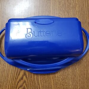 Blue Butterie Butter Dish